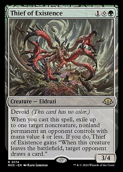 Thief of Existence Card Front