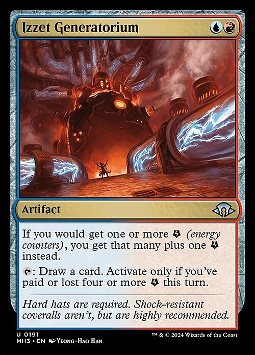 Izzet Generatorium Card Front