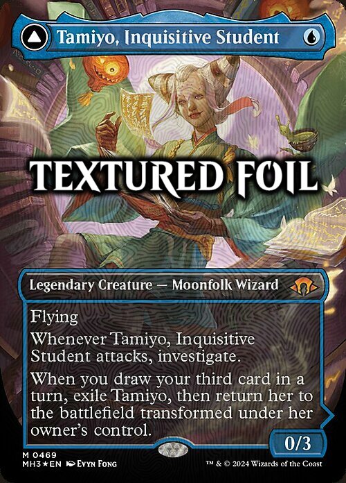 Tamiyo, Inquisitive Student // Tamiyo, Seasoned Scholar Card Front