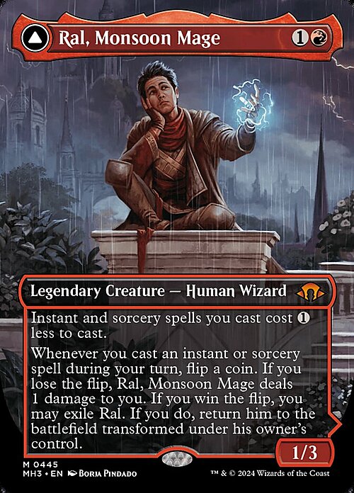 Ral, Monsoon Mage // Ral, Leyline Prodigy Card Front