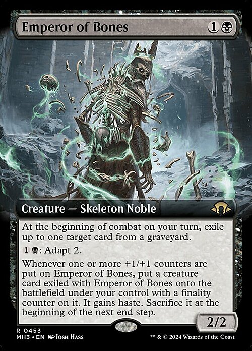 Emperor of Bones Card Front