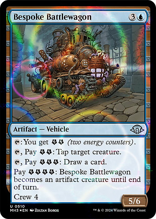 Bespoke Battlewagon Card Front