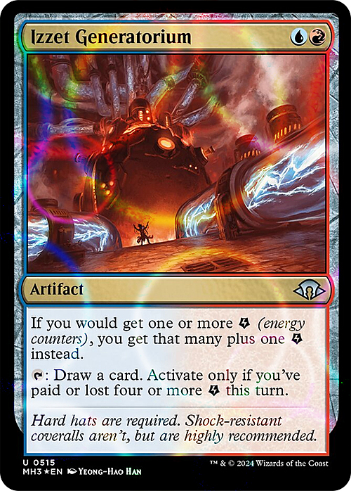 Izzet Generatorium Card Front