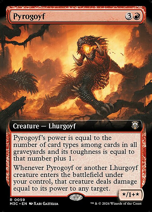 Pyrogoyf Card Front