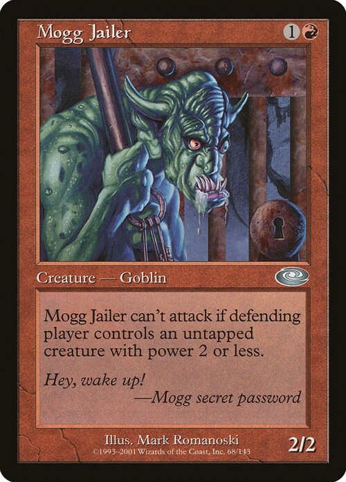 Mogg Jailer Card Front