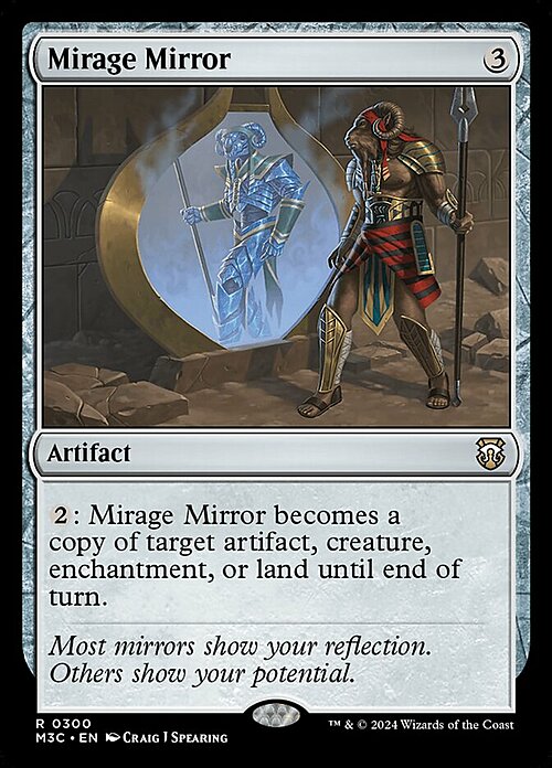 Mirage Mirror Card Front