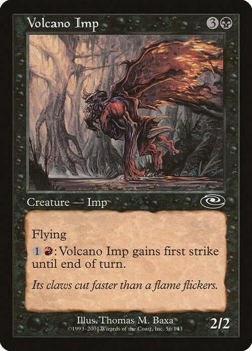 Volcano Imp Card Front