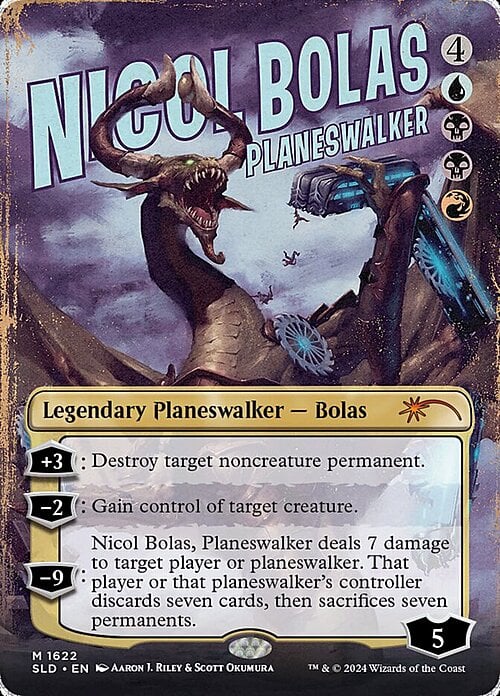 Nicol Bolas, Planeswalker Card Front