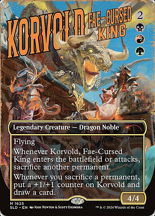 Korvold, Fae-Cursed King Card Front