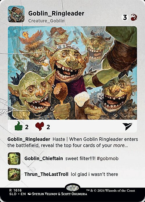 Goblin Ringleader Card Front