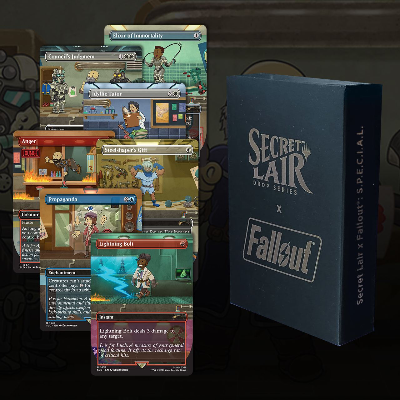 Secret Lair x Fallout: S.P.E.C.I.A.L.