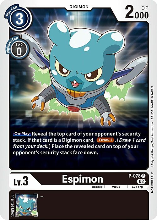 Espimon Card Front