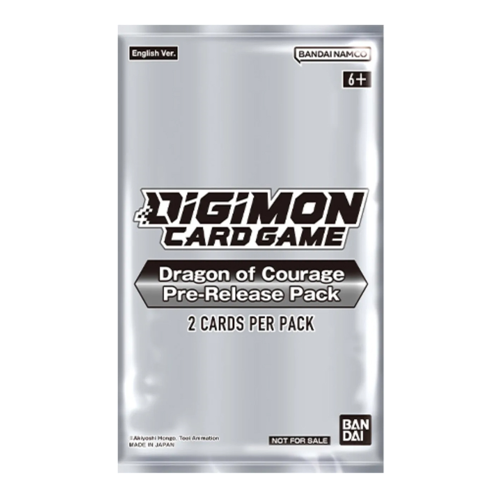 Starter Deck: Dragon of Courage: Busta di Pre-Release Pack