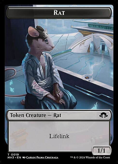 Rat // Phyrexian Germ Card Front