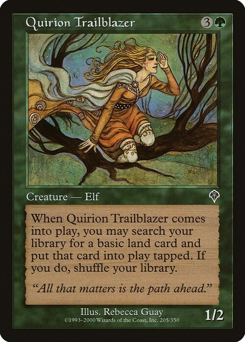 Quirion Trailblazer Card Front