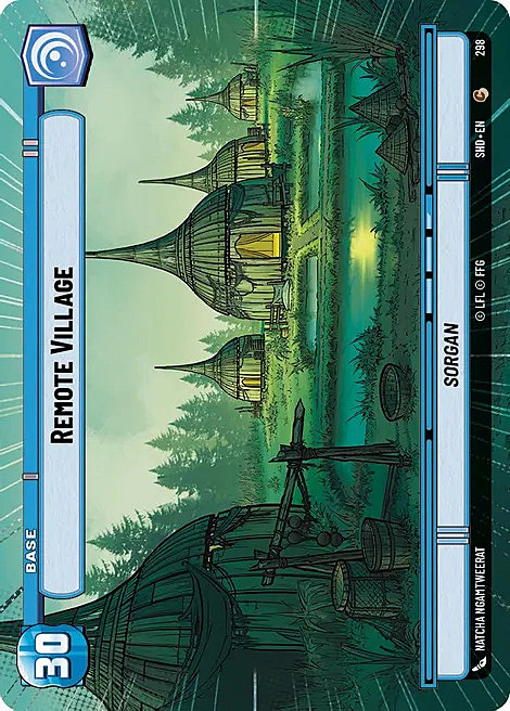 Remote Village // Shield Card Front