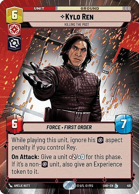 Kylo Ren - Killing the Past Card Front