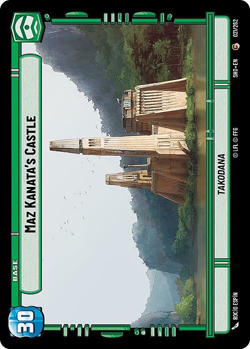 Maz Kanata's Castle // Experience Card Front