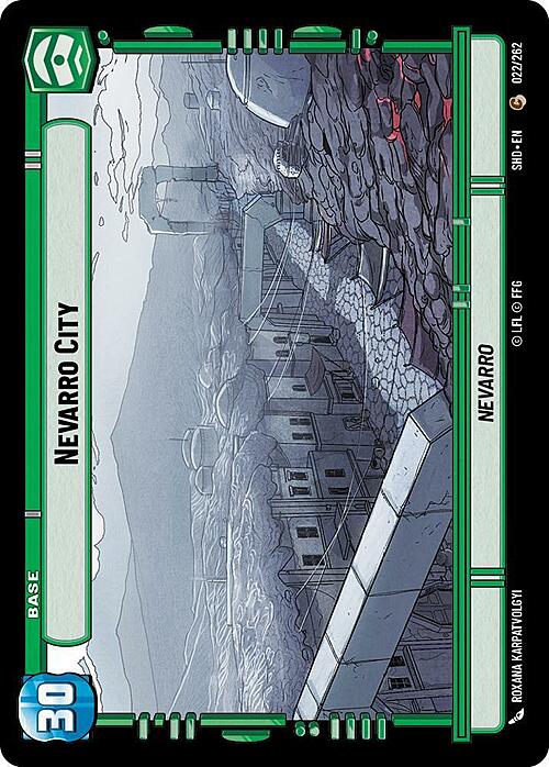 Nevarro City // Shield Card Front