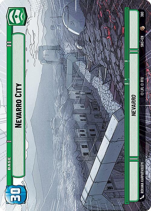 Nevarro City // Shield Card Front