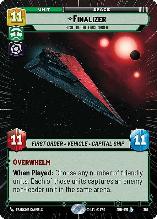 Finalizer - Might of the First Order Card Front