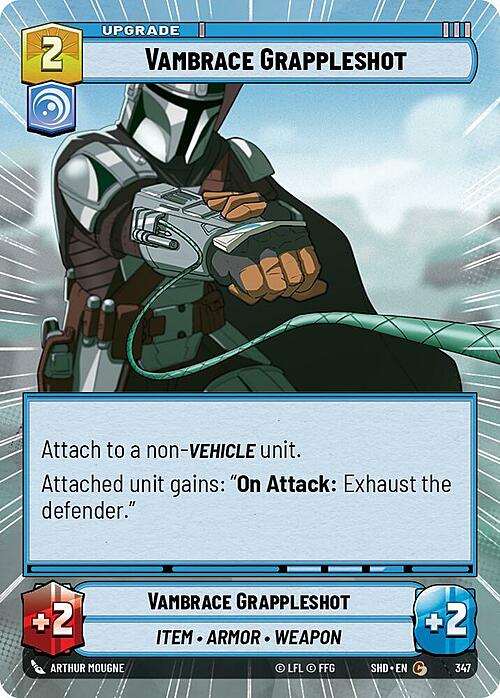 Vambrace Grappleshot Card Front