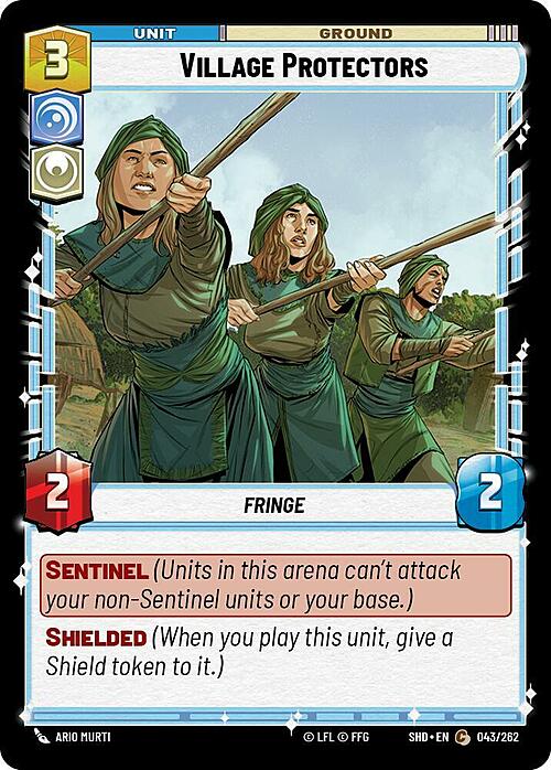 Village Protectors Card Front