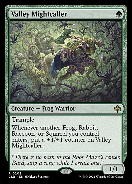 Valley Mightcaller Card Front