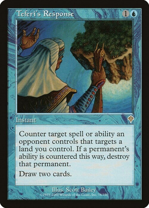 Teferi's Response Card Front