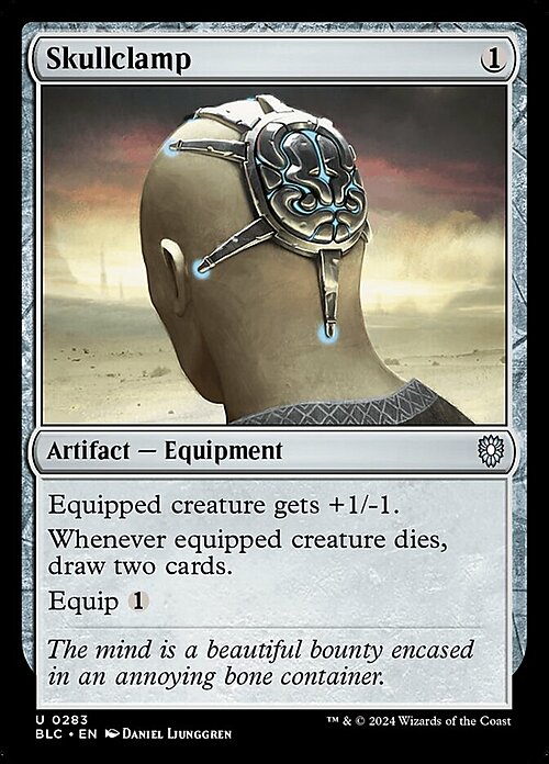 Skullclamp Card Front