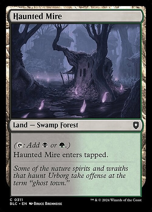 Haunted Mire Card Front