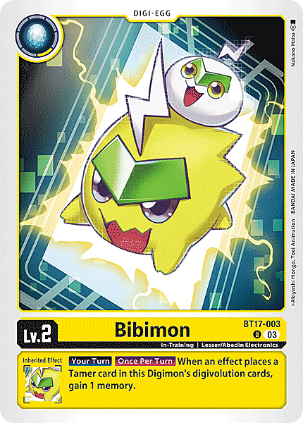 Bibimon Card Front