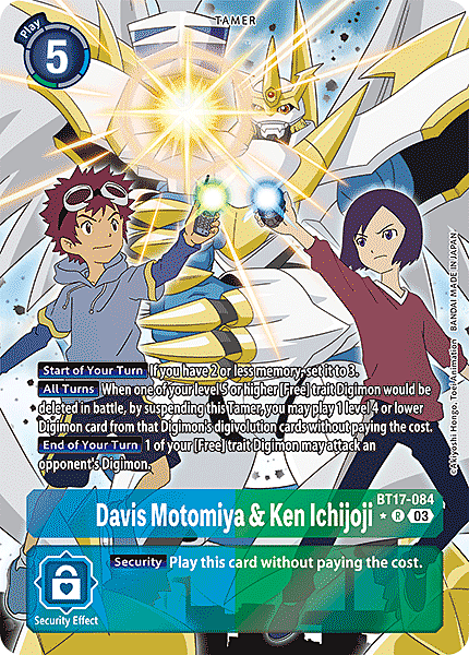 Davis Motomiya & Ken Ichijoji Card Front