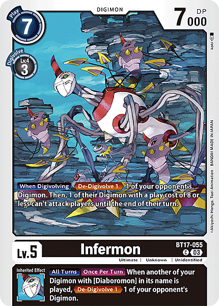 Infermon Card Front