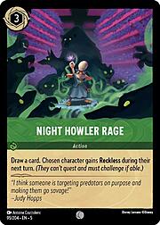 Night Howler Rage