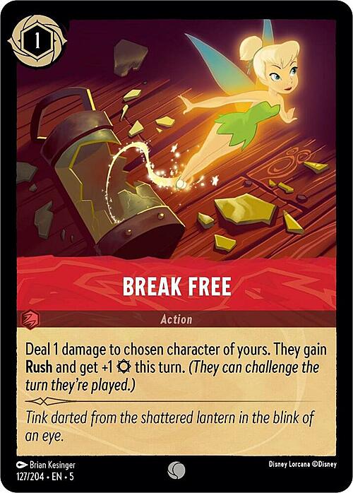 Break Free Card Front