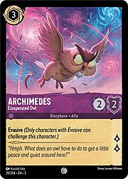 Archimedes - Exasperated Owl