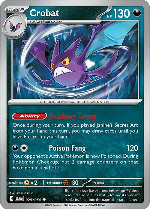 Crobat Card Front