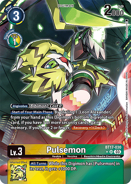 Pulsemon Card Front