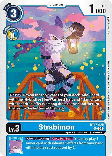 Strabimon Card Front