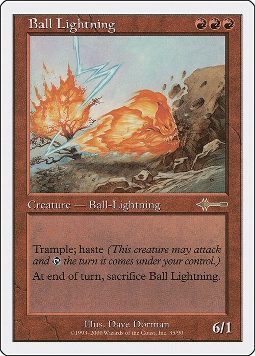 Ball Lightning Card Front