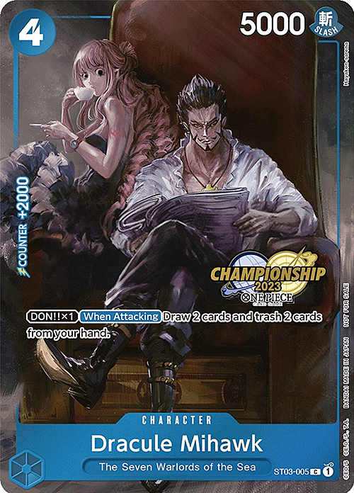 Dracule Mihawk Card Front