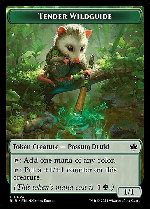 Tender Wildguide // Wall Card Front