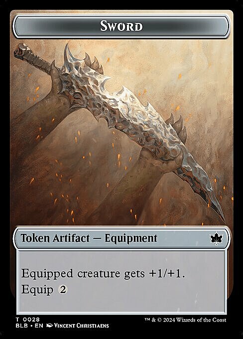 Sword Card Front