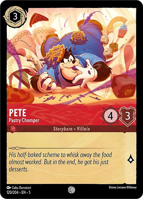 Pete - Pastry Chomper Card Front