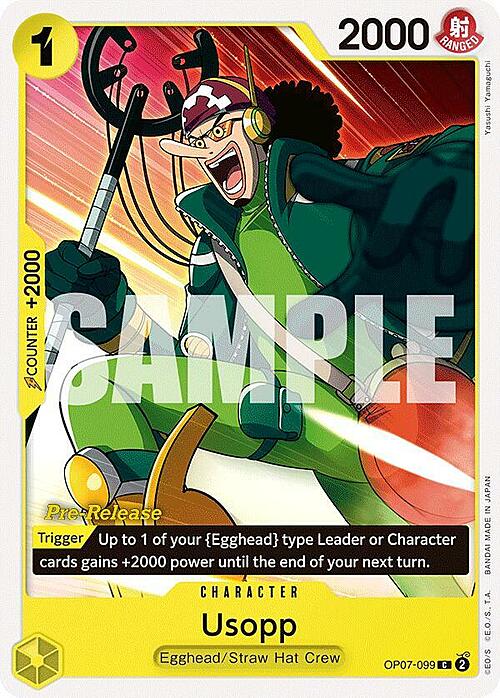 Usopp Card Front