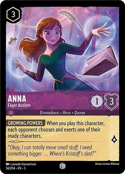 Anna - Eager Acolyte Card Front