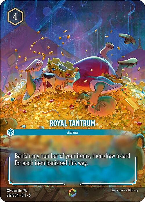 Royal Tantrum Card Front