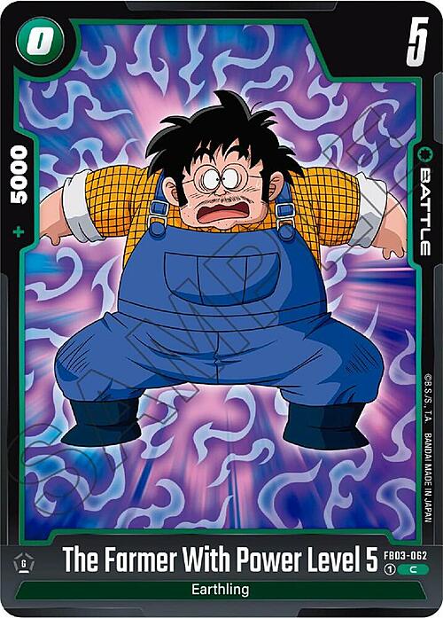 The Farmer With Power Level 5 Card Front