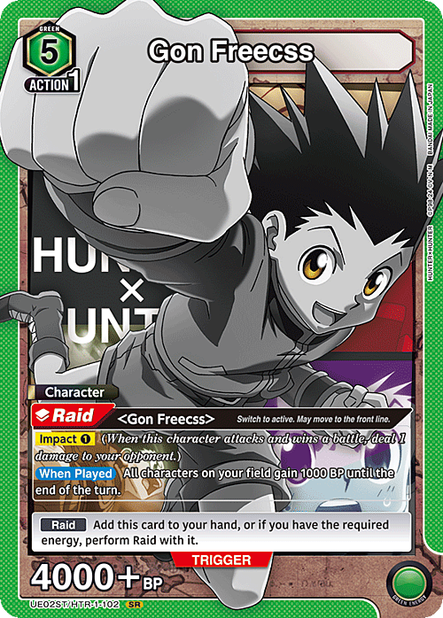 Gon Freecss Card Front